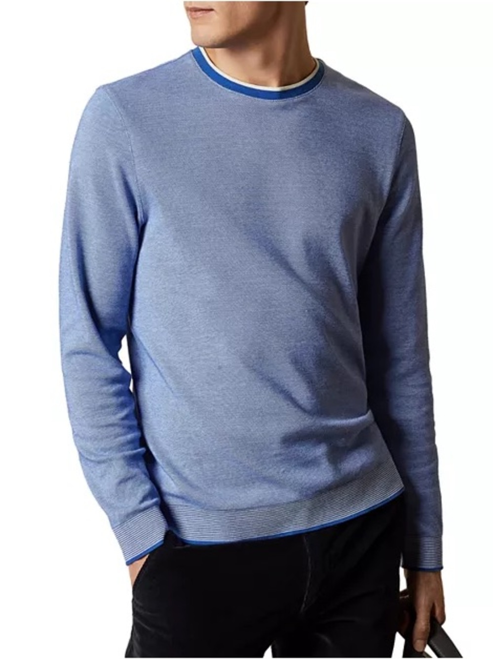 Ted Baker Carriage Cotton Crewneck Sweater Size 6 (US XL/XXL)